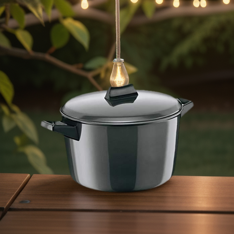 Picture of Hawkins Futura Hard Anodised Cook n Serve 5 Liter