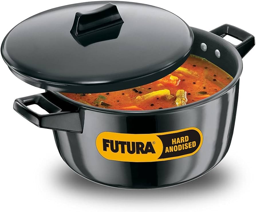 Picture of Hawkins Futura Hard Anodised Cook n Serve 4 Liter