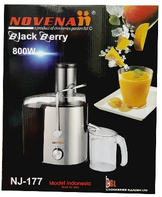 Picture of NOVENA NJ-177 ELECTRIC JUICER MACHINE 800 WATT