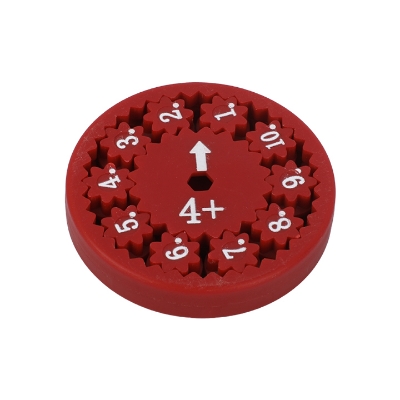 Picture of Math Learning Spinner Math Fidget Spinner Set for Learning Addition Subtraction Multiplication Division Educational Toy for Kids Math Manipulatives Teaching Aid Classroom Math Gadget