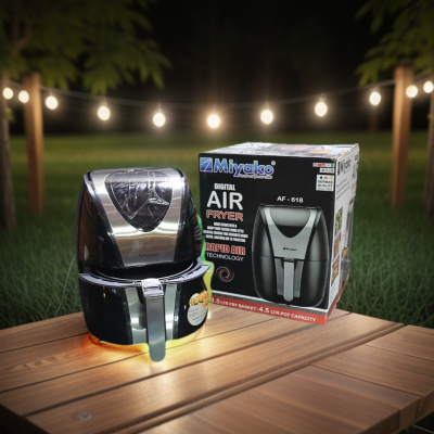 Picture of Miyako Digital Electric Air Fryer AF-618 | 3.5 Ltr Fry Basket | 4.5 Ltr Pot Capacity