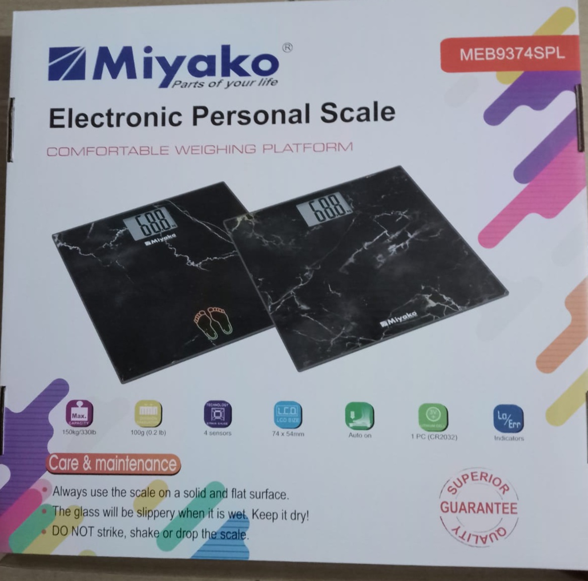 Picture of Miyako Electronic Personal Scale 9374 / 9370