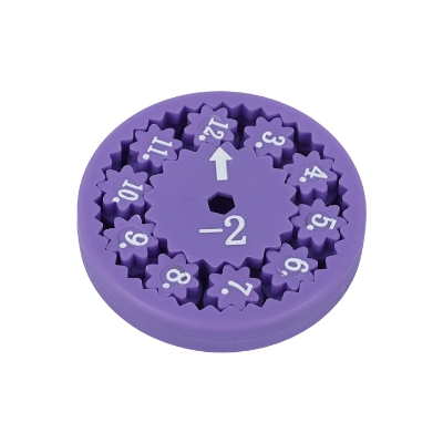 Picture of Math Learning Spinner Math Fidget Spinner Set for Learning Addition Subtraction Multiplication Division Educational Toy for Kids Math Manipulatives Teaching Aid Classroom Math Gadget