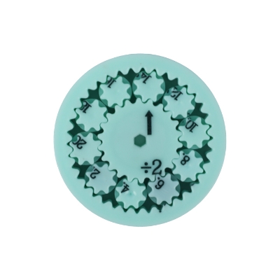 Picture of Math Learning Spinner Math Fidget Spinner Set for Learning Addition Subtraction Multiplication Division Educational Toy for Kids Math Manipulatives Teaching Aid Classroom Math Gadget