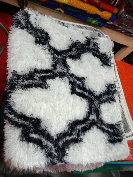 Picture of 40/60 CM Paposh Feather Touch sheepskin Floor Mat rugs for Bedroom 1 pcs