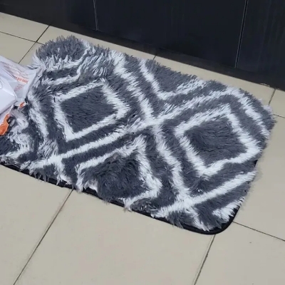 Picture of 40/60 CM Paposh Feather Touch sheepskin Floor Mat rugs for Bedroom 1 pcs