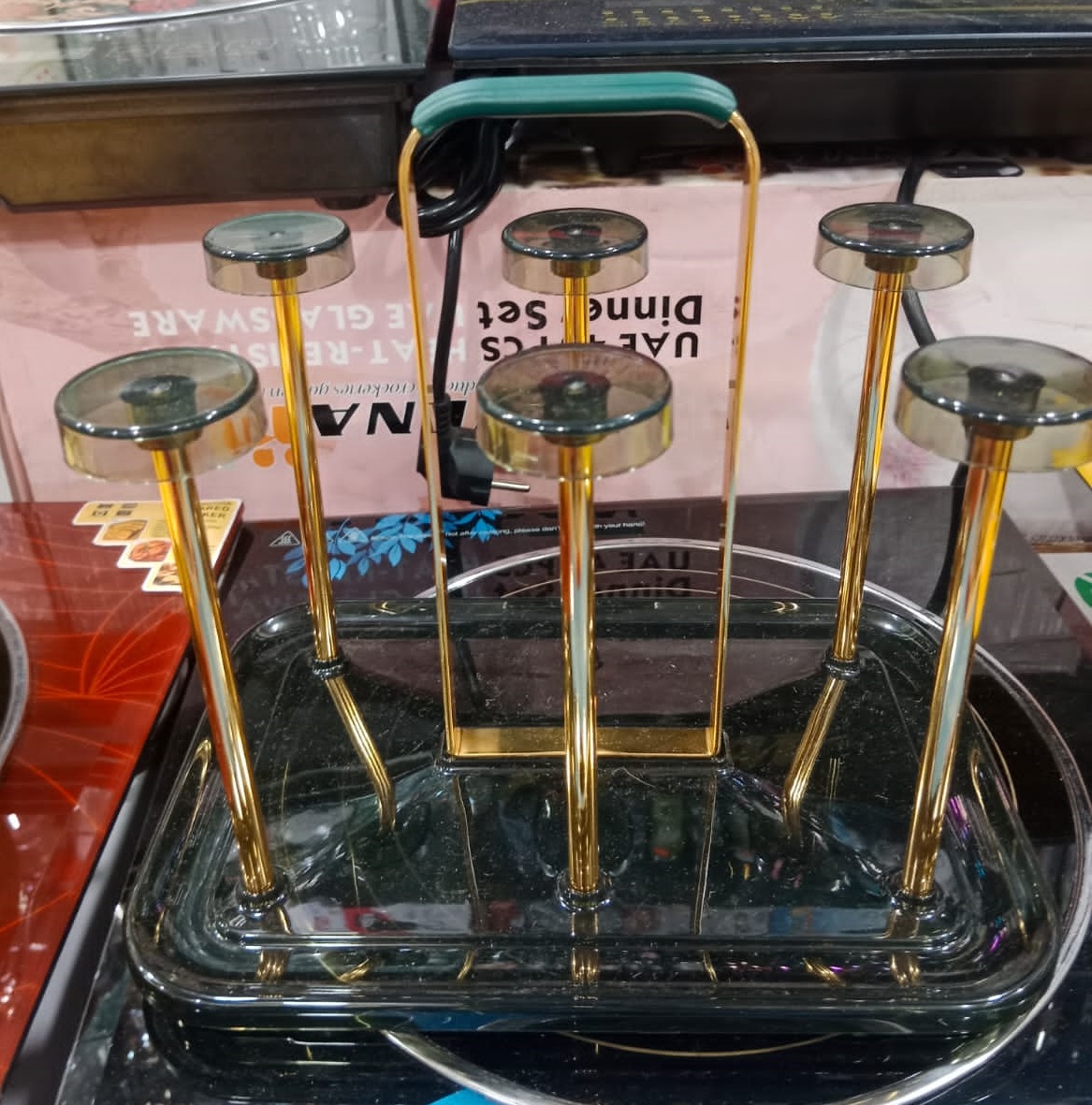 Picture of Rectangular Glass Holder - 6 Holder