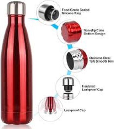 Picture of 500ml Thermos Stainless Steel Insulated Cup Bottle For Water Tea Coffee