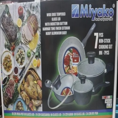 Picture of Miyako Nonstick Cookware 7 pcs set MK-7PCS