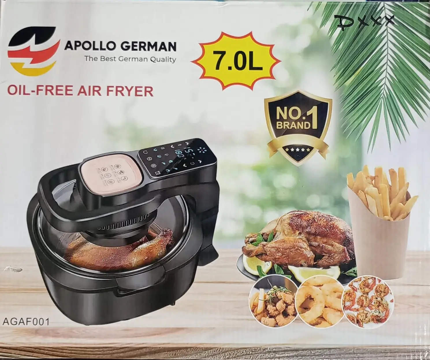 Picture of 7 Liter Apollo German Air Fryer AGAF001 / AGAF002