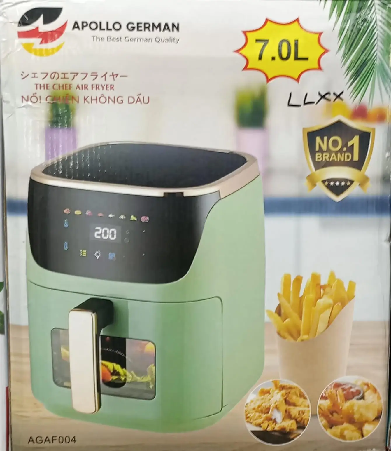 Picture of 7 Liter Apollo German Air Fryer AGAF004