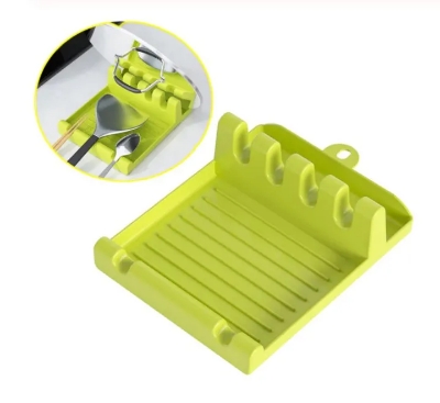 Picture of Spoon Holder, Spoon Rest Holder Utensil Organizer.