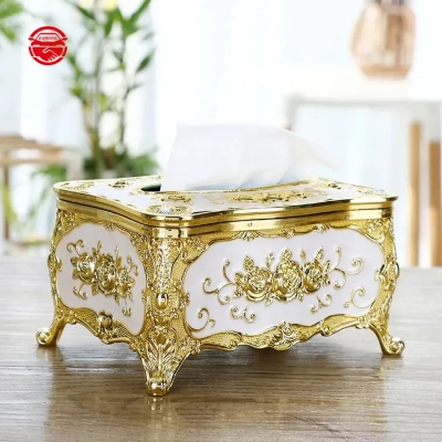 Picture of Universal Luxury European Style Acrylic Tissue BoxFashion High Grade Home/ Office/ Hotel/ Car Facial Tissue Box