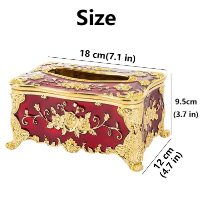 Picture of Universal Luxury European Style Acrylic Tissue BoxFashion High Grade Home/ Office/ Hotel/ Car Facial Tissue Box