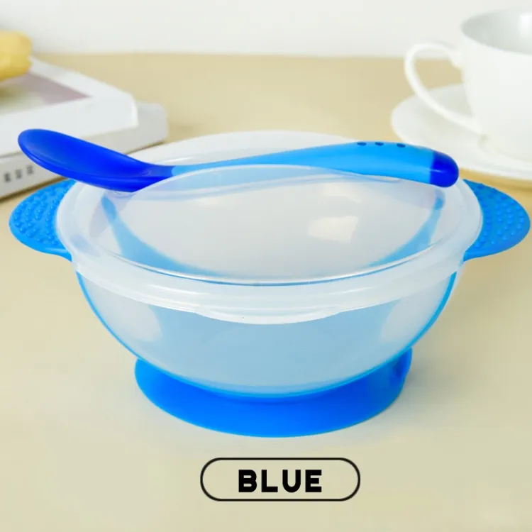 Picture of Baby Suction Feeding Bowl with Heat Sensitive Spoon