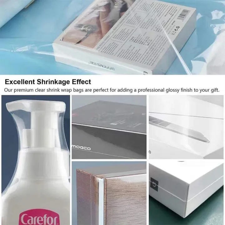 Picture of 1 kg Heat Shrinkable Film Baby Shoe Bag Transparent Sealing Film Dustproof Anti-oxidation Hot Shrink Film Home Storage Bag AOutlierA