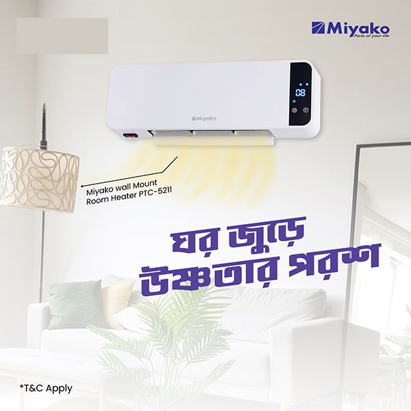 Picture of Miyako Electric Room Heater | PTC 5211 | 2000W