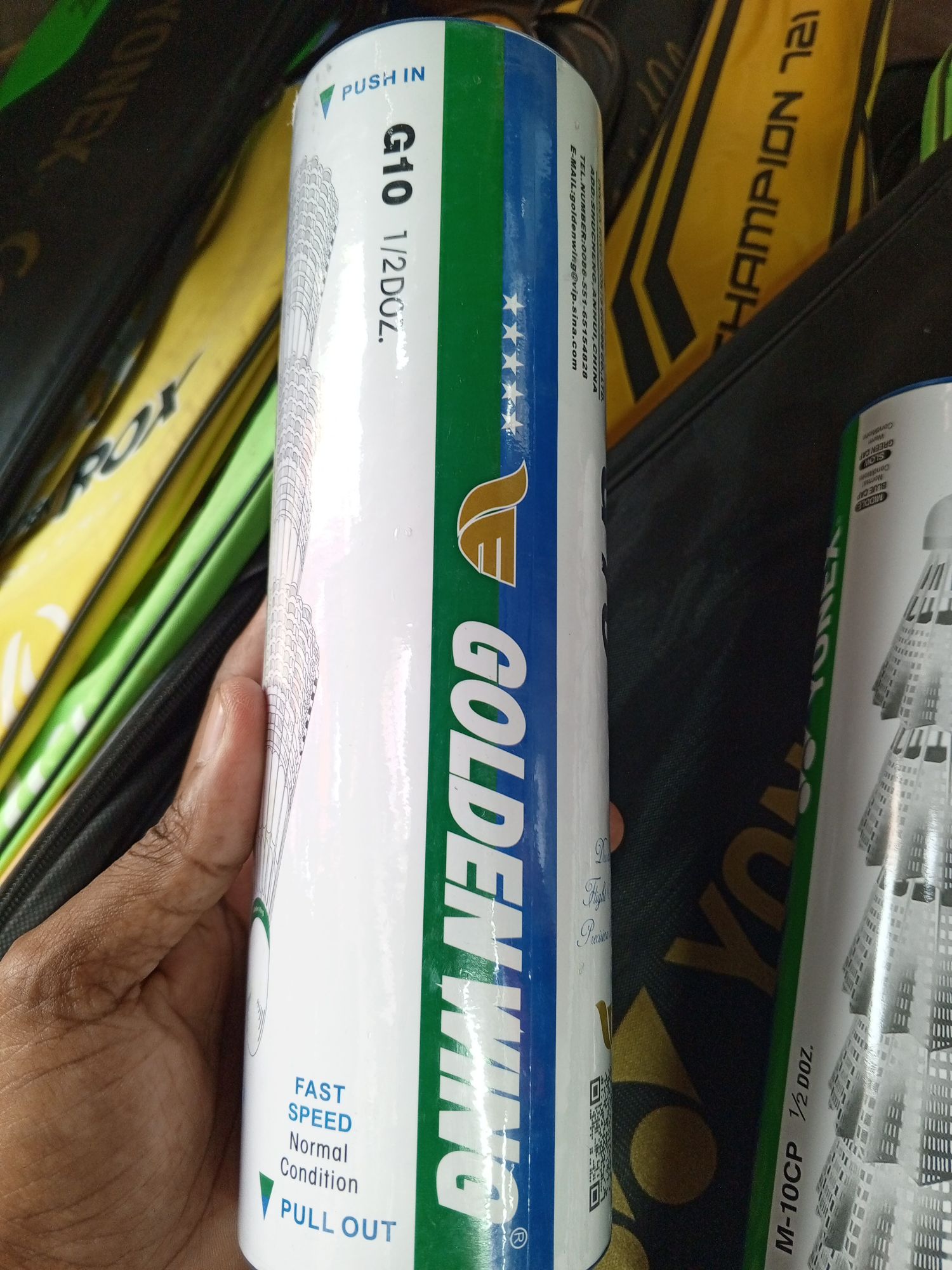 Picture of 12 Pcs Yonex Mavis 10 Nylon Shuttlecock