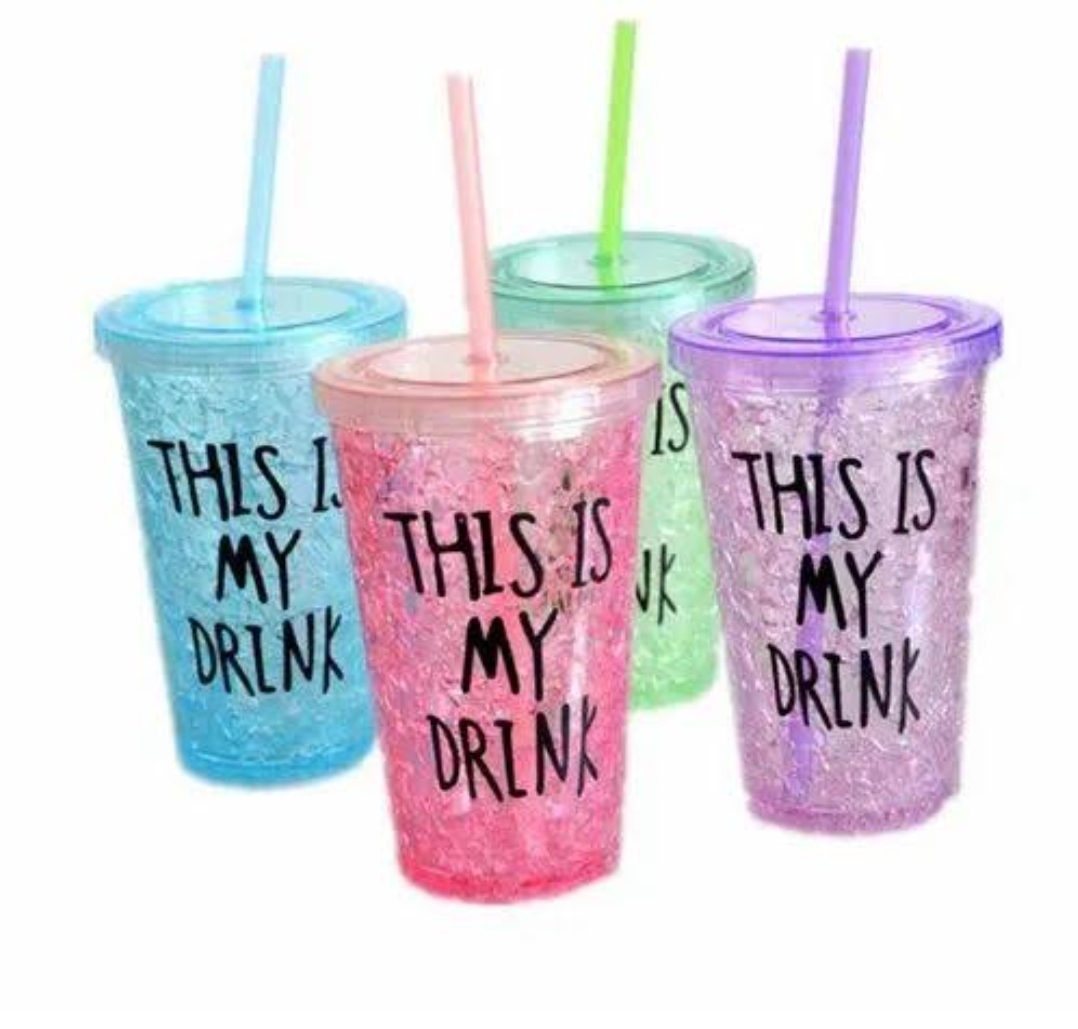 Picture of 1 Refreshing Drinks In Mason Jars With Handle Colorful Lid With Reusable Straw MULTI-COLOR