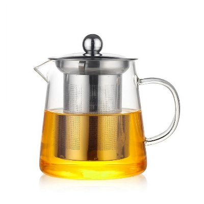 Picture of Clear Glass Tea Or Coffee Kettle 74-2