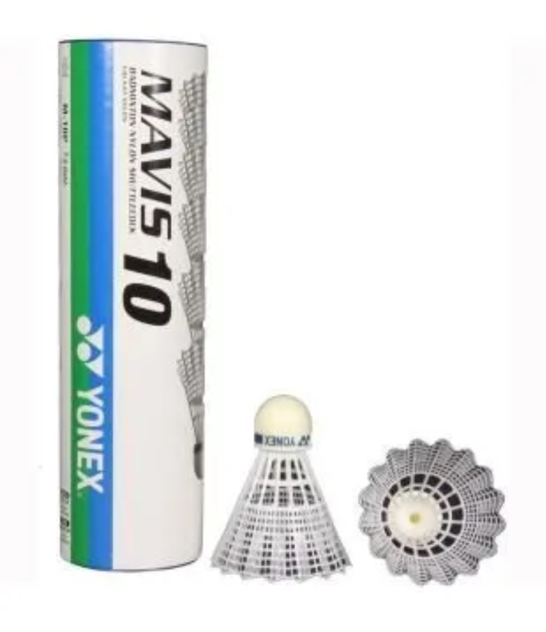 Picture of 6 Pcs Original Yonex Mavis 10 Nylon Shuttlecock