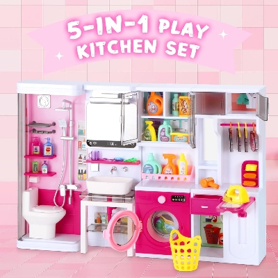 Picture of HOME TOILET Play Set Pretend Roll Play Toys