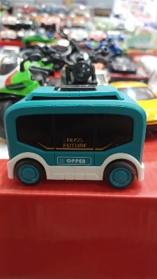 Picture of 1 PC Children's Toy Simulation Bus Model Car Inertiaing Car Gift For Children Toy Car