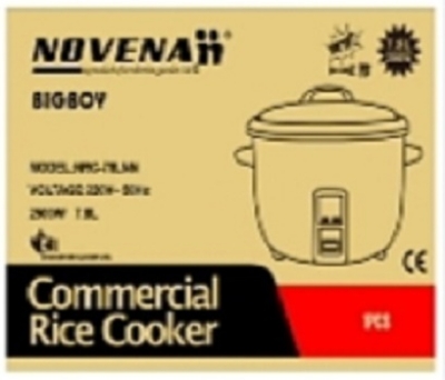 Picture of Novena BIGBOY Commercial Rice Cooker 7.8 Liter NRC-78NN