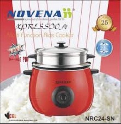 Picture of Novena Multi Function Rice Cooker Xpression 3 Liter NRC-24SN DOUBLE POT