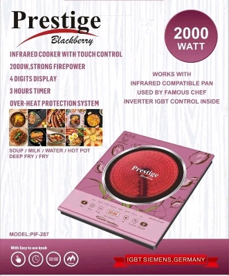 Picture of Prestige Infrared Cooker PIF-287 (ANY PAN)