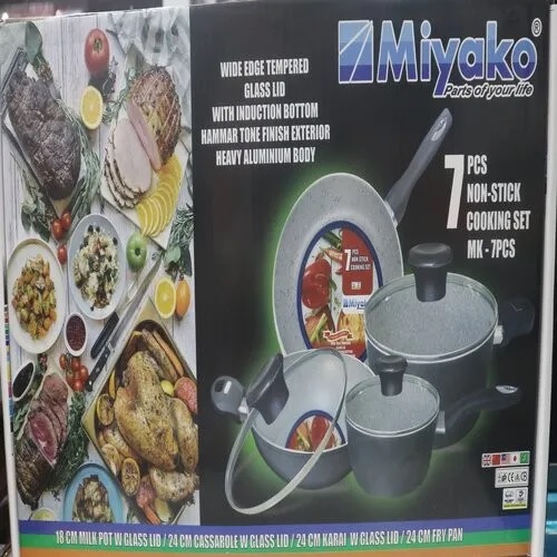 Picture of Miyako Nonstick Cookware 7 pcs set MK-7PCS