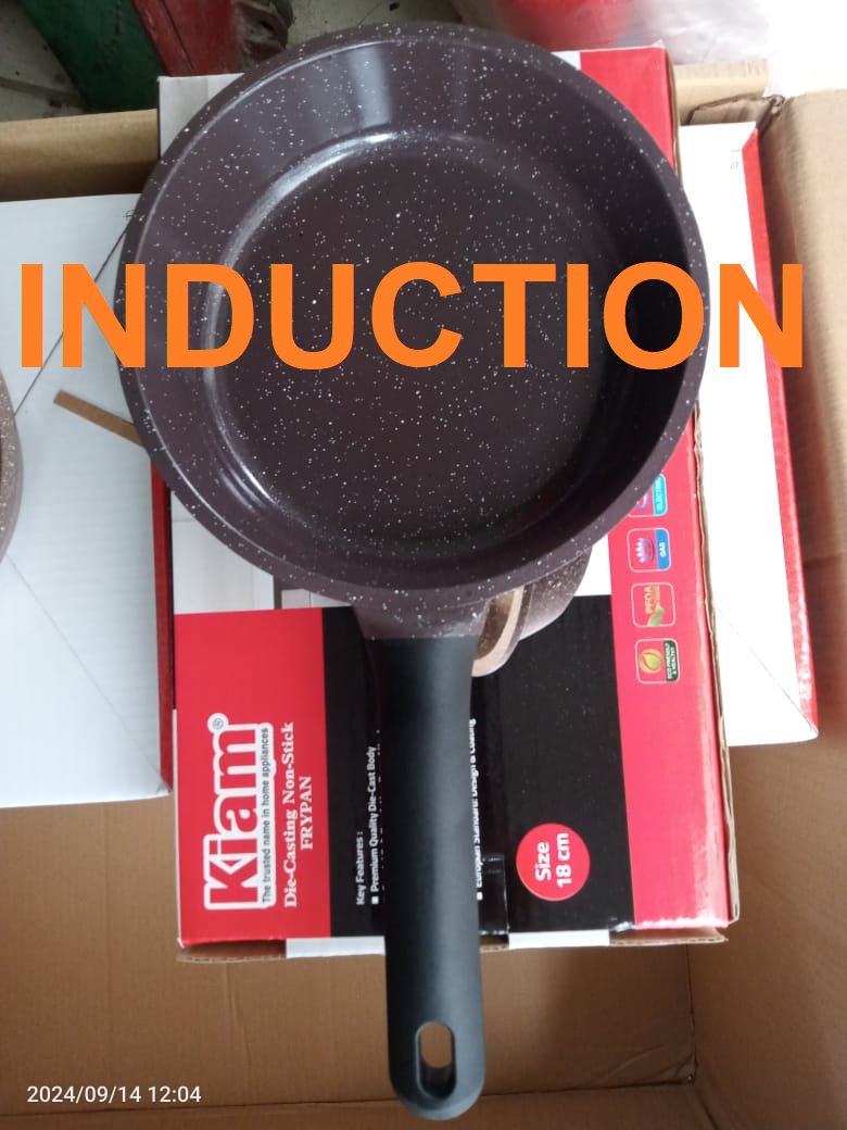 Picture of Kiam / MGC CERAMIC/ DIECASTING Fry Pan/ Taper Without Glass Lid 18CM (INDUCTION)