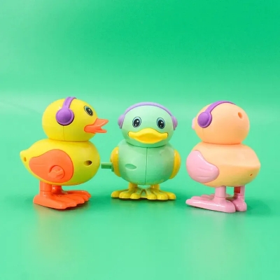 Picture of Cute And Little Clockwork Jumping Duck Toy for Kids Set of 1