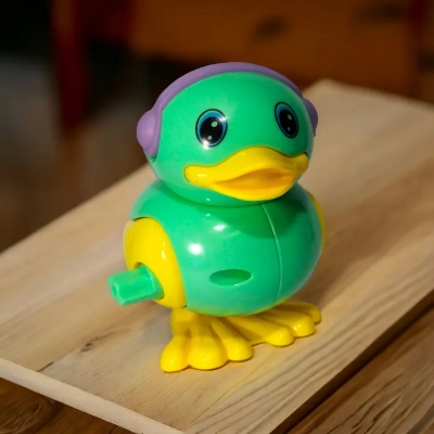 Picture of Cute And Little Clockwork Jumping Duck Toy for Kids Set of 1