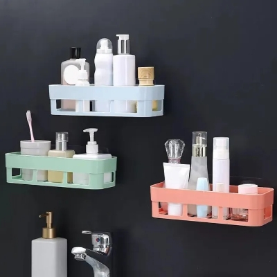 Picture of Bathroom Wall Shelf Square- Multicolor