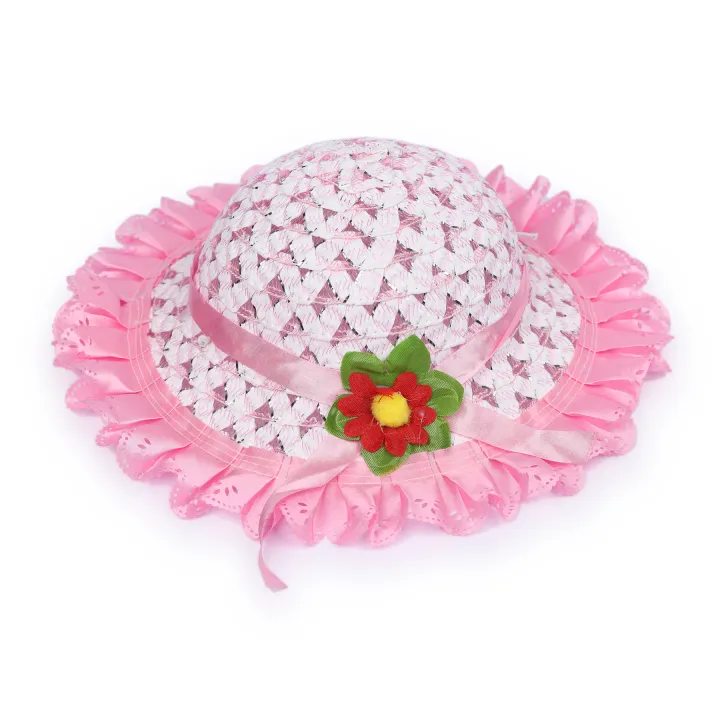 Picture of Kids Girls Stylish and Beautiful Hat Cap Topi (1 Years-6 Years)