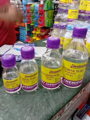 Picture of 60 ml +120+200 ml + 400 =780 ml/ 4 bottle Jolly gliserine for winter