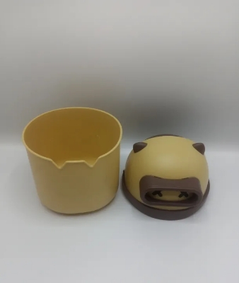 Picture of 1Pcs Mini Table Desk Dustbin Household Shake Lid Type Waste Bin Garbage Trash for Car Office Home Kitchen and Study Table