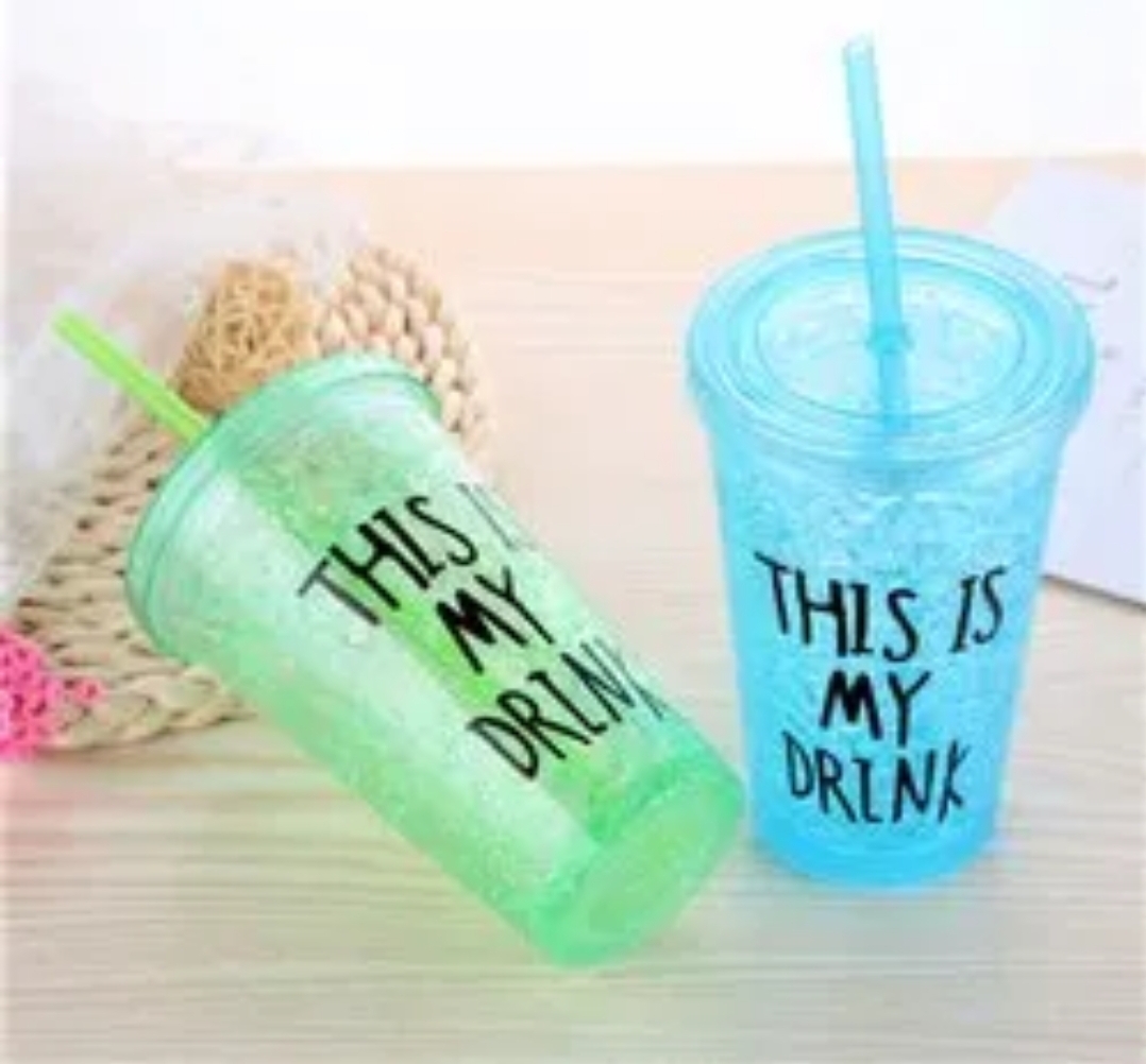 Picture of 1PC Refreshing Drinks In Mason Jars With Handle Colorful Lid With Reusable Straw MULTI-COLOR