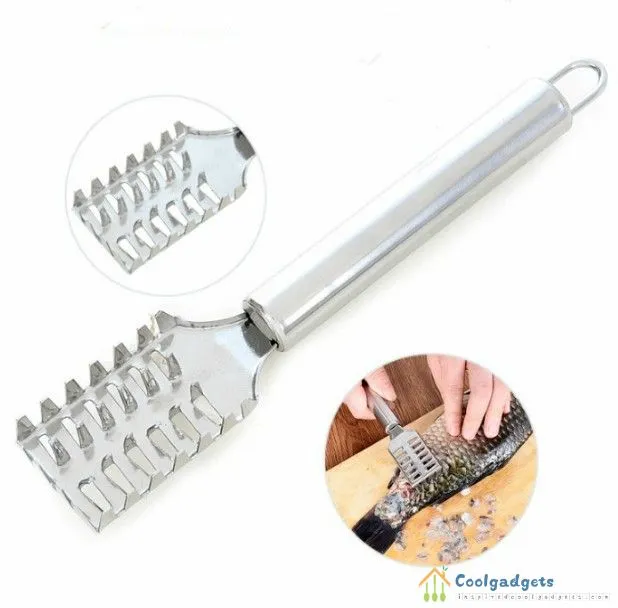 Picture of Stainless Steel Fish Scale Cleaner - Silver