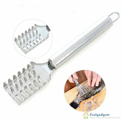 Picture of Stainless Steel Fish Scale Cleaner - Silver