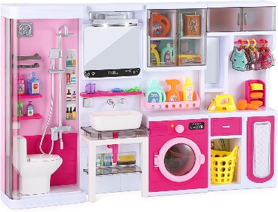 Picture of HOME TOILET Play Set Pretend Roll Play Toys