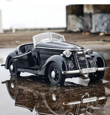 Picture of 1 PC Audi Wanderer W25K Classic Diecast Alloy Car 1:32 Vintage Vehicles Metal Car Model Car Sound Light Toys For Gift