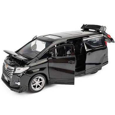 Picture of 1 PC 1:32 Toyota Alphard MPV Diecasts Car Simulation Steering Shock Toy Vehicles Metal Car 6 Doors Open Model Car Sound Light Toys For Children Gift
