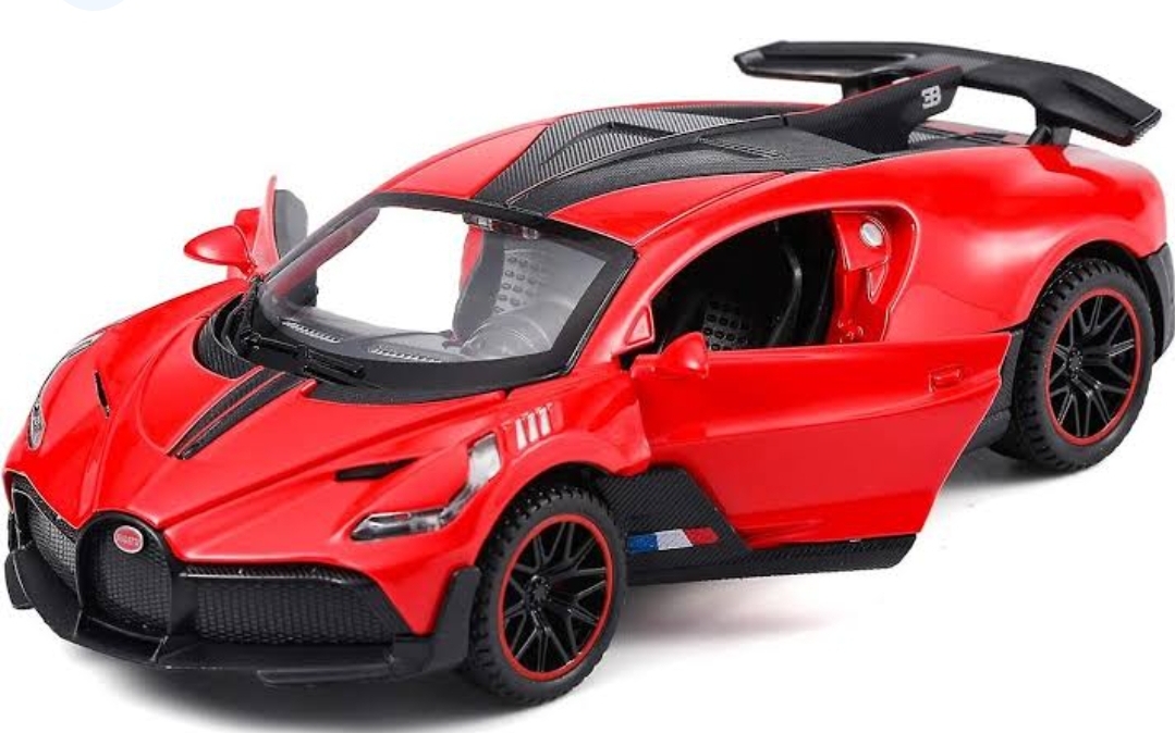Picture of 1 PC 1:24 Bugatti DIVO Diecast Alloy Car Super Sports Racing Car Simulation Toy Vehicles Metal Car Model Car Sound Light Toys For Gift