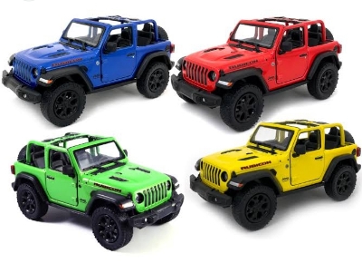 Picture of 1 PC 1:32 High Simulation Jeep Wrangler Rubicon 1941 convertible Diecast Car sound and light alloy car model children's off-road vehicle model Car