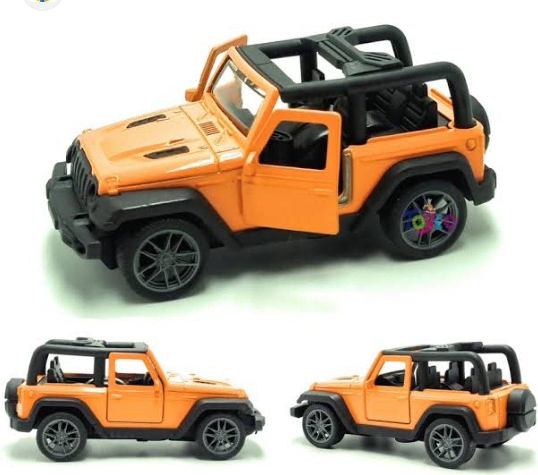 Picture of 1 PC 1:32 High Simulation Jeep Wrangler Rubicon 1941 convertible Diecast Car sound and light alloy car model children's off-road vehicle model Car