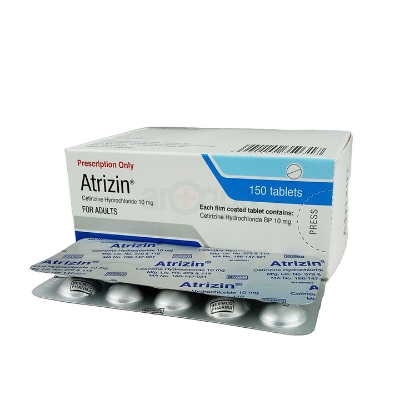 Picture of Atrizin 10mg Tablet