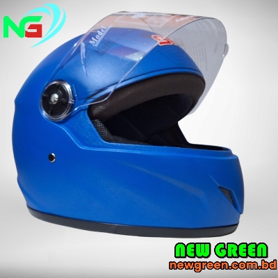 Picture of Bike Half Full Face SFM Full Face Helmets in Matt Blue