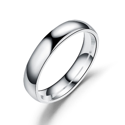 Picture of Inner Outer Ball Arc Custom Stainless Steel Jewelry Ring